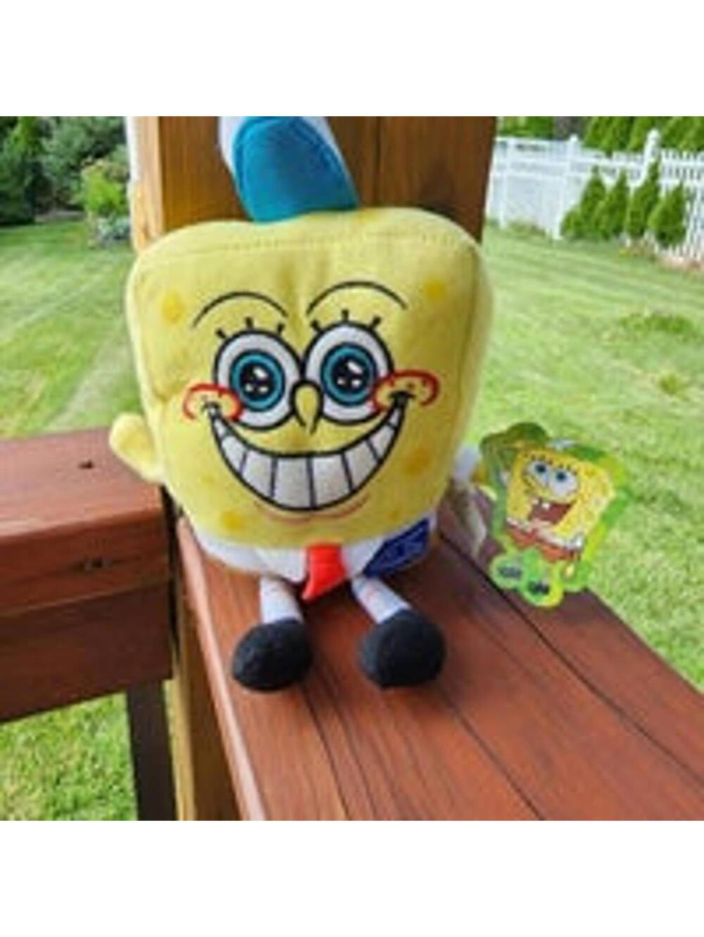2002 Vintage Nickelodeon Spongebob SquarePants Plush By Nanco with Tags